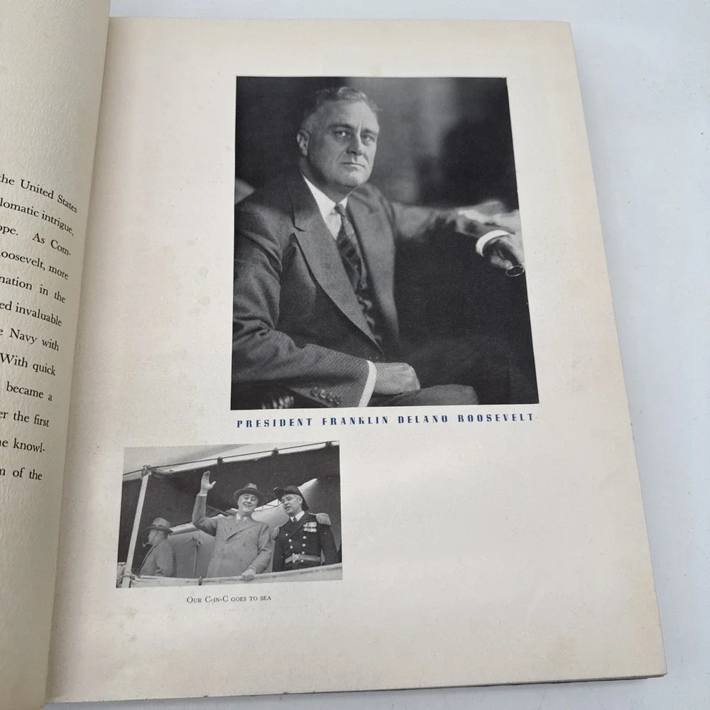 Vintage 1941 United States Naval Academy Lucky Bag Yearbook